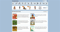 Desktop Screenshot of playsportgames.org